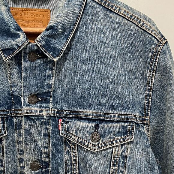 Levi's Premium - Denim Trucker Jacket - Danico Blue - Picture 4 of 7
